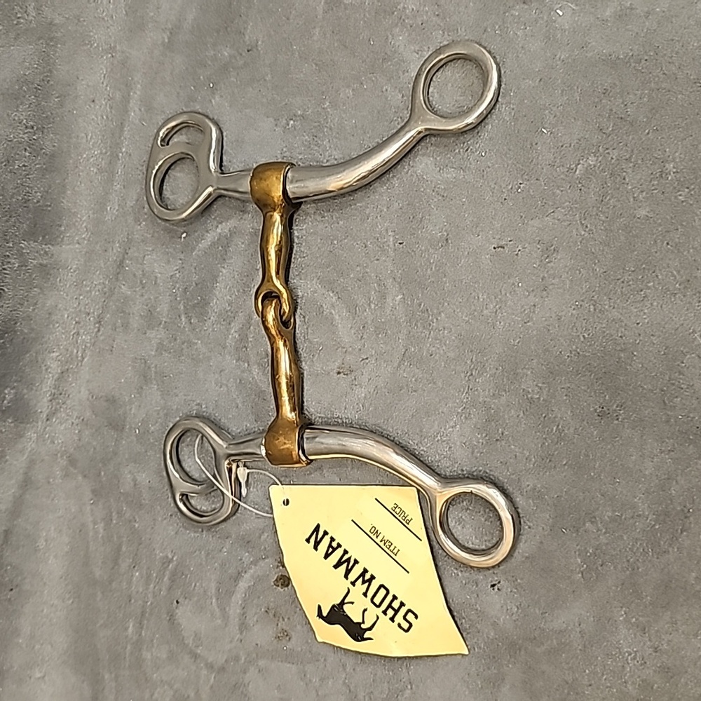 Tom Thumb Miniature Horse Bit Training Snaffle Copper Mouth Tack